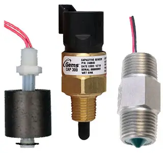 Gems Sensors single-point level switch and sensor models