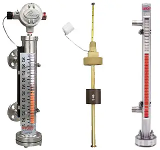 Gems Sensors visual level indicator and tank gauge models