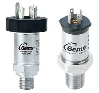 Gems Sensors pressure sensor models