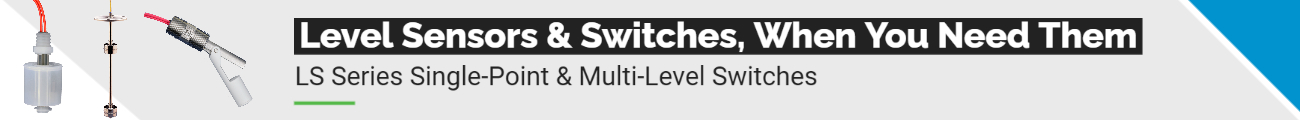 Level Sensors Banner