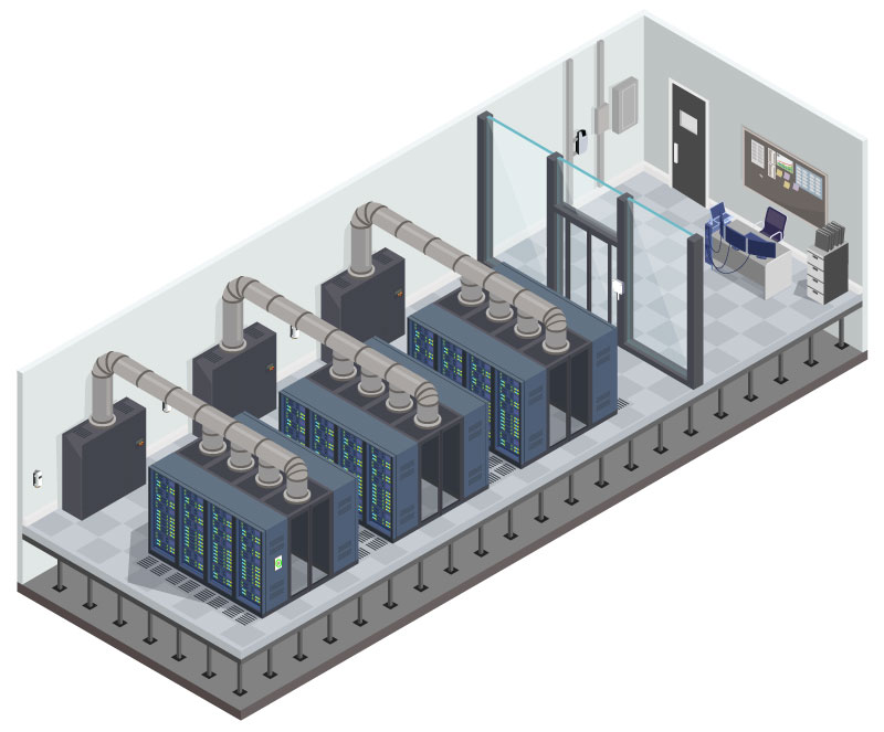 Data Center Cooling Diagram Data Center Cooling Diagram
