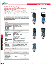 1100 Series Catalog Page