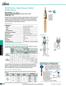 FS-550, 30640 | Gems Sensors