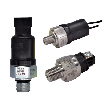 Pressure sensors switches