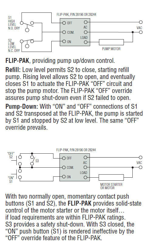 Non Intrinsic Relay Wiring Diagram Gems Sensors