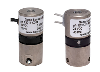 24 VDC Voltage 1/32 Orifice Gems Sensors & Controls Gems Sensors A2011-C204 303 Stainless Steel General Purpose Solenoid Valve 0.02 Cv 1000 psig Pressure 1/32 Orifice 