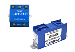 Gems Sensors 54825 Programmable Safe-Pak Relay 95 to 125 VAC Voltage